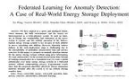 Federated Learning for Anomaly Detection: A Case of Real-World Energy Storage Deployment