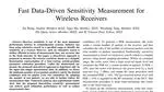 Fast Data-Driven Sensitivity Measurement for Wireless Receivers