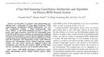 A Fast Self-Jamming Cancellation Architecture and Algorithm for Passive RFID Sensor System